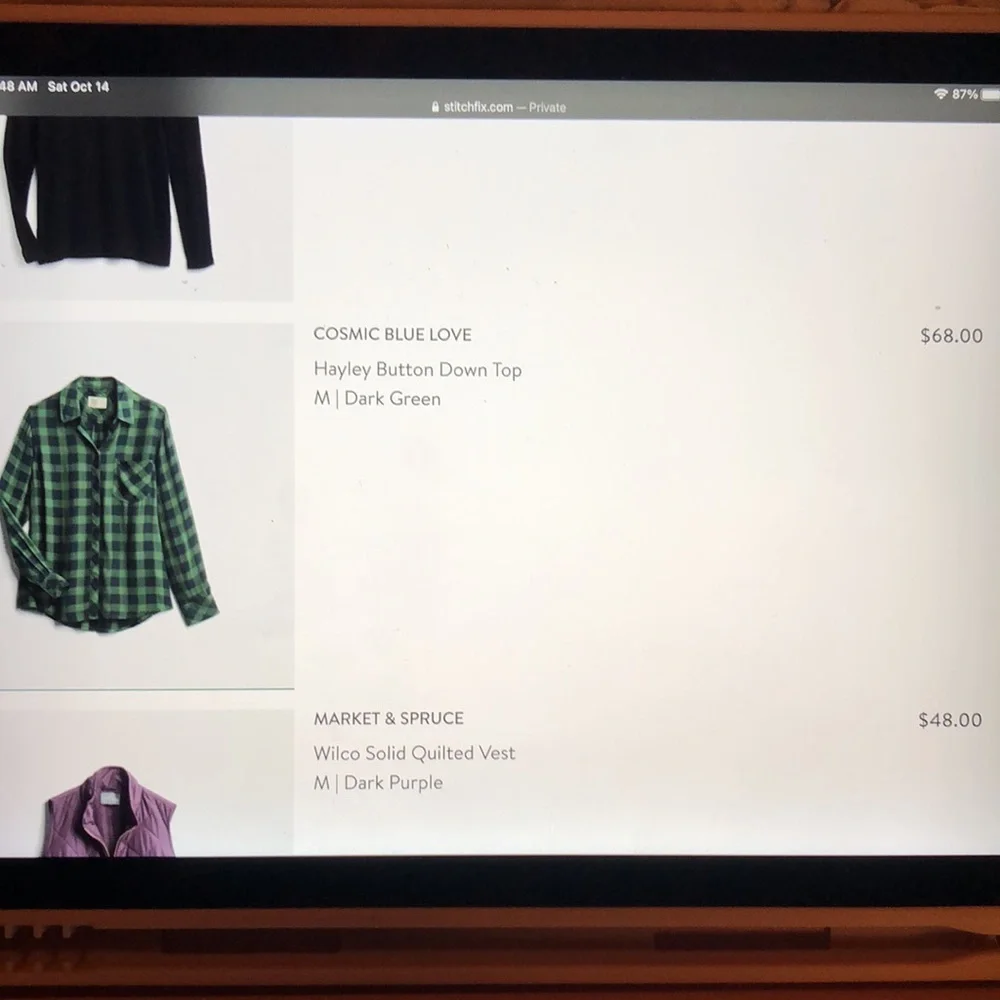 Button down top - Picture 3 of 3